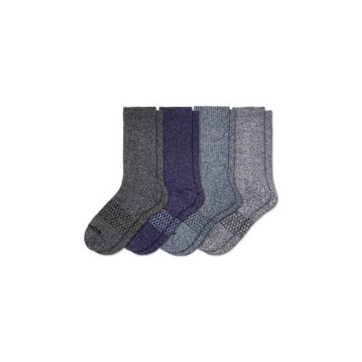 Bombas Marl Calf Sock 4-pack In Mixed