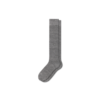 Bombas Lightweight Knee High Socks In Mid Granite Marble