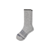 Bombas Merino Wool Blend Calf Socks In Light Grey Heather