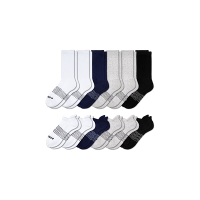 Bombas Calf & Ankle Sock 12-pack In Mixed