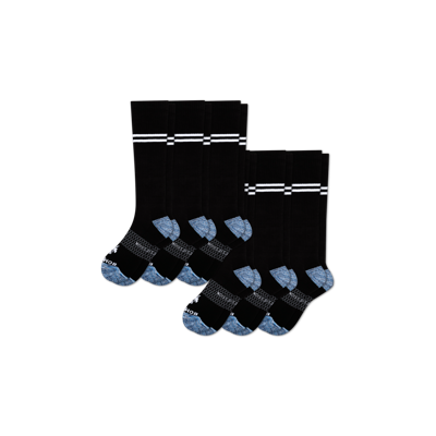 Bombas Everyday Compression Sock 6-pack (15-20mmhg) In Black