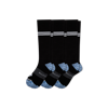 Bombas Everyday Compression Sock 3-pack (15-20mmhg) In Black