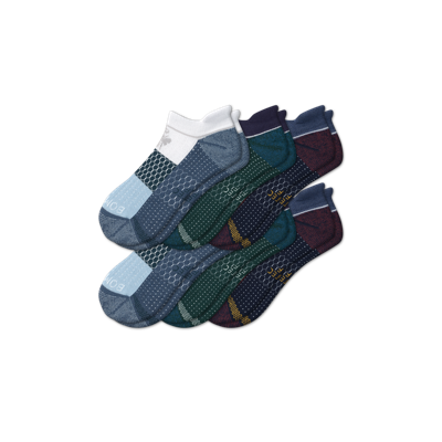 Bombas Golf Ankle Sock 6-pack In Navy Mix