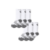 Bombas Running Calf Sock 6-pack In White Bee