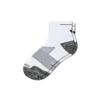 Bombas Running Quarter Sock In White Bee