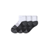 Bombas Golf Quarter Sock 3-pack In White Black