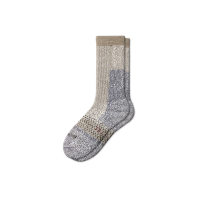 Bombas All-purpose Performance Heavy Duty Calf Socks In Taupe