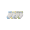 Bombas Baby Gripper Sock 4-pack (6-12 Months) In Blue Green Mix
