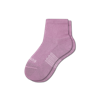 Bombas Hybrid Ribbed Quarter Socks In Mauve