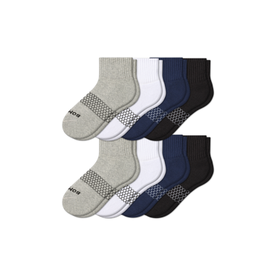 Bombas Quarter Sock 8-pack In Mixed