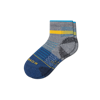 Bombas Merino Wool Blend Hiking Performance Quarter Socks In Costal Blue