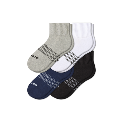 Bombas Quarter Socks 4-pack In Multi