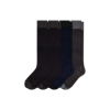 Bombas Dress Knee High Solid Sock 4-pack In Neutral Mixed