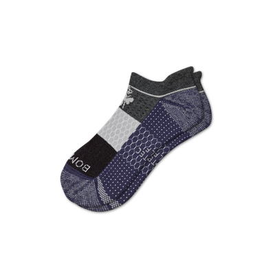 Bombas Golf Ankle Socks In Dark Grey