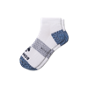 Bombas Ankle Compression Socks In White