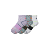 Bombas Running Quarter Sock 3-pack In Lavender Olive Mix