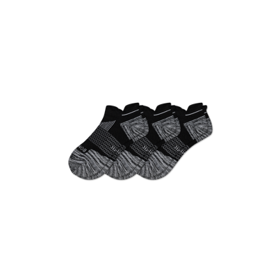 Bombas Running Ankle Sock 3-pack In Black