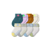 BOMBAS BABY GRIPPER SOCKS 8-PACK (6-12 MONTHS)