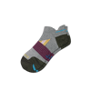 Bombas Running Ankle Socks In Grey Rosewood