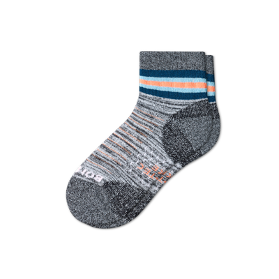 Bombas Hiking Performance Quarter Socks In Indigo Sapphire