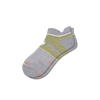 Bombas Running Ankle Socks In Lemon Verbena