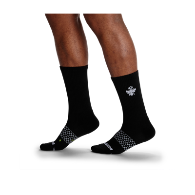 Bombas All-purpose Performance Calf Socks In Black Accent