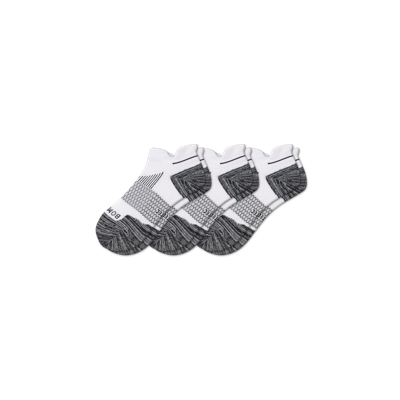 Bombas Running Ankle Sock 3-pack In White