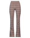 Rrd Woman Pants Plum Size 6 Polyamide, Elastane, Polyester In Purple