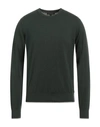 Armani Exchange Man Sweater Dark Green Size Xs Cotton, Cashmere, Polyamide, Elastane