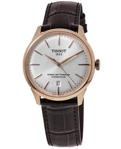 Pre-owned Tissot Chemin Des Tourelles Powermatic 80 Unisex Watch T139.807.36.031.00