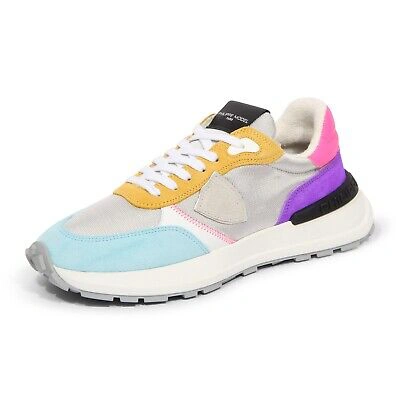 Pre-owned Philippe Model I0092 Sneaker Donna  Antibes Woman Shoes In Multicolor