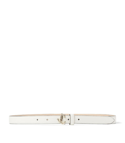 JIMMY CHOO LEATHER MINI HELINA BELT