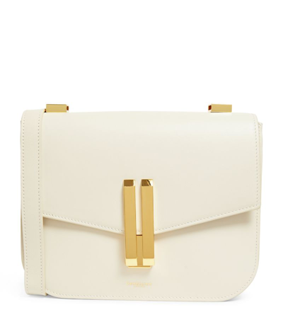 Demellier Leather Vancouver Cross-body Bag In Ivory