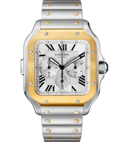 Cartier Watch 43.3mm In Gold
