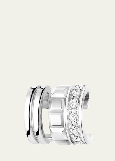Boucheron Women's Quatre Radiant Edition 18k White Gold & Diamond Single Clip Earring