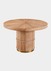 Jonathan Adler Brussels Expandable Dining Table In Brown