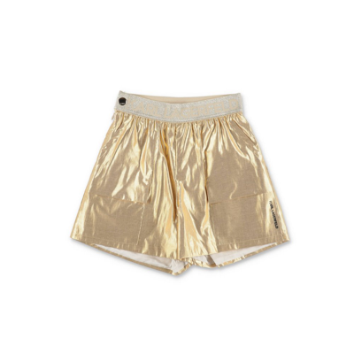 Karl Lagerfeld Short  Kids Kids Color Yellow In Gold