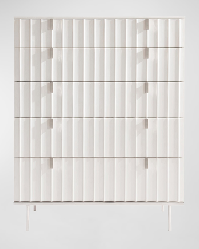 Bernhardt Modulum 5-drawer Chest In White