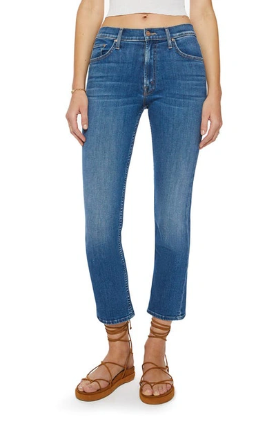 Mother The Mid-rise Rider Ankle Jeans In Multi