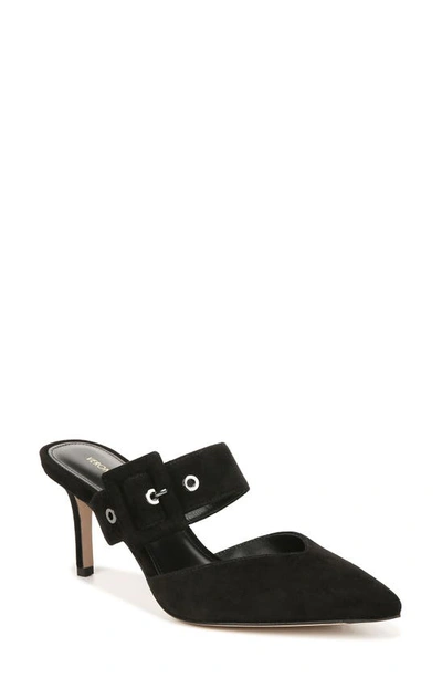 Veronica Beard Linley Pointed Toe Mule In Black