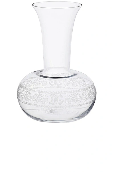 Dolce & Gabbana Casa Carretto Wine Decanter In Crystal