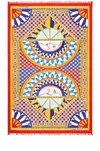 Dolce & Gabbana Casa Doubled Beach Towel In Multicolor
