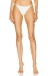 Éterne Off-white Isla Bikini Bottom In Ivory