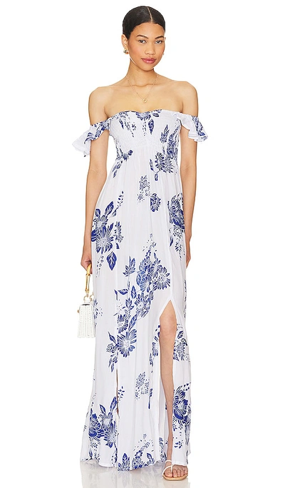 Tiare Hawaii Hollie Maxi Dress In White