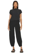 Free People Freya Sweater Set In Black Combo In Black