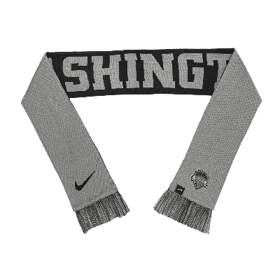 Nike Washington Spirit  Unisex Soccer Scarf In Gray