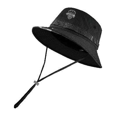 Nike Washington Spirit  Unisex Soccer Boonie Bucket Hat In Black