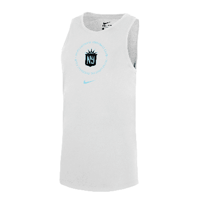 Nike Gotham Fc  Women's Dri-fit Soccer Tank Top In White