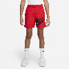 Nike Sportswear Big Kids' (boys') Woven Shorts In Red