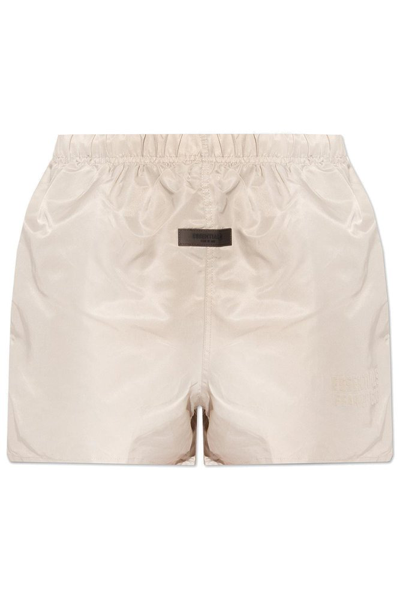 ESSENTIALS FEAR OF GOD ESSENTIALS LOGO PATCH SHORTS